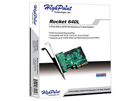 HighPoint SATA3/RAID拡張ボード Rocket 640L